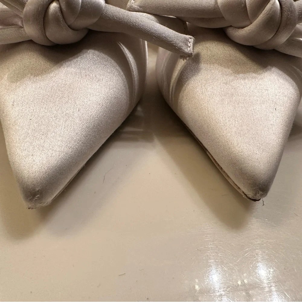 Loeffler Randall bridal Alina Heels with Bow Detail